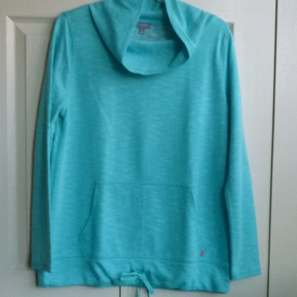 Talbot's Sport - Pullover Cowl-neck Top